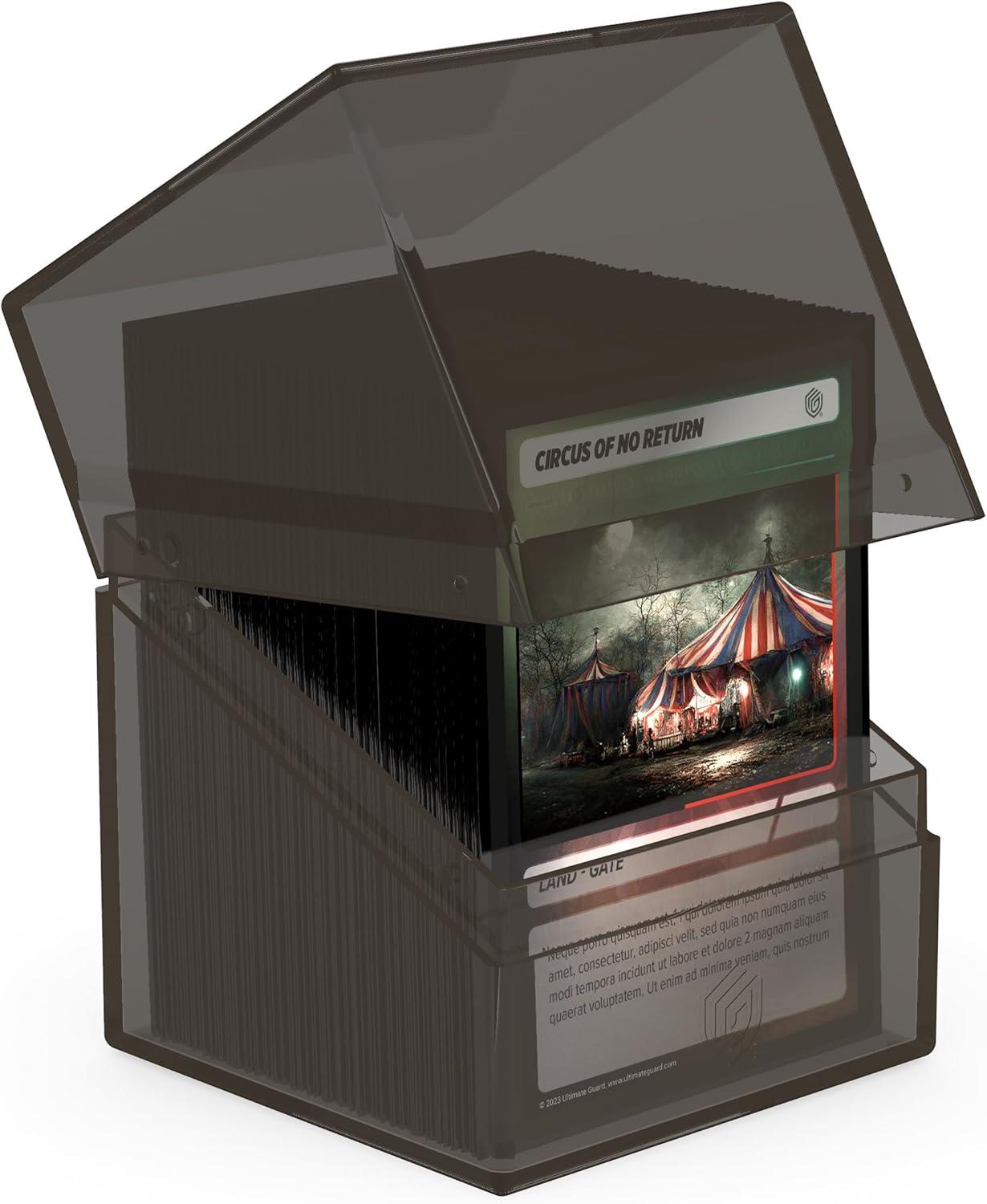 Ultimate Guard Deck Case - Boulder 100+ Clear - Onyx