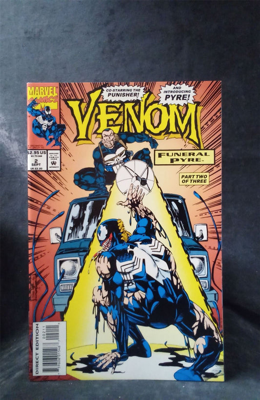 Venom: Funeral Pyre #2 1993 Marvel Comics Comic Book