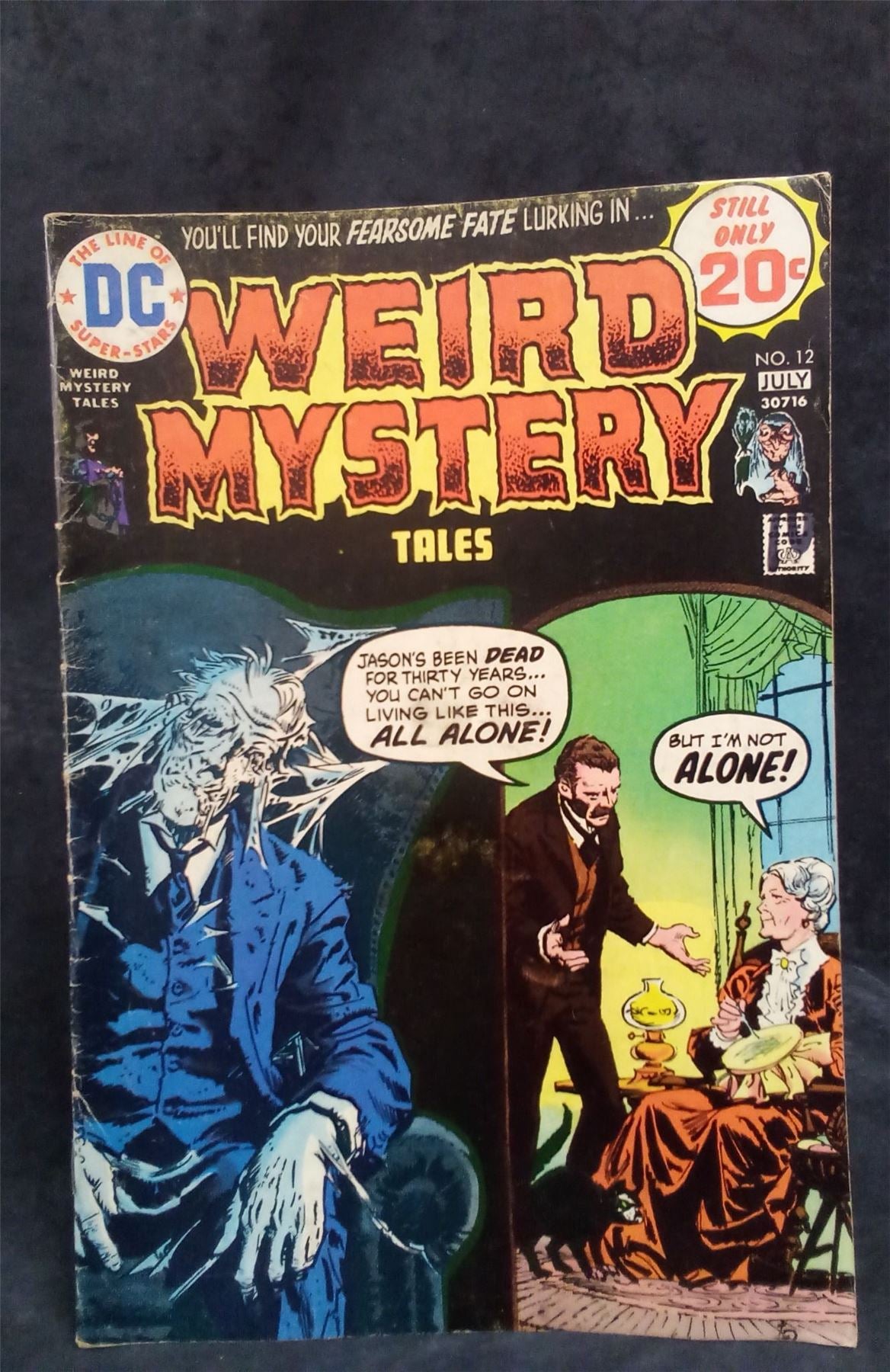 Weird Mystery Tales #12 1974 DC Comics Comic Book