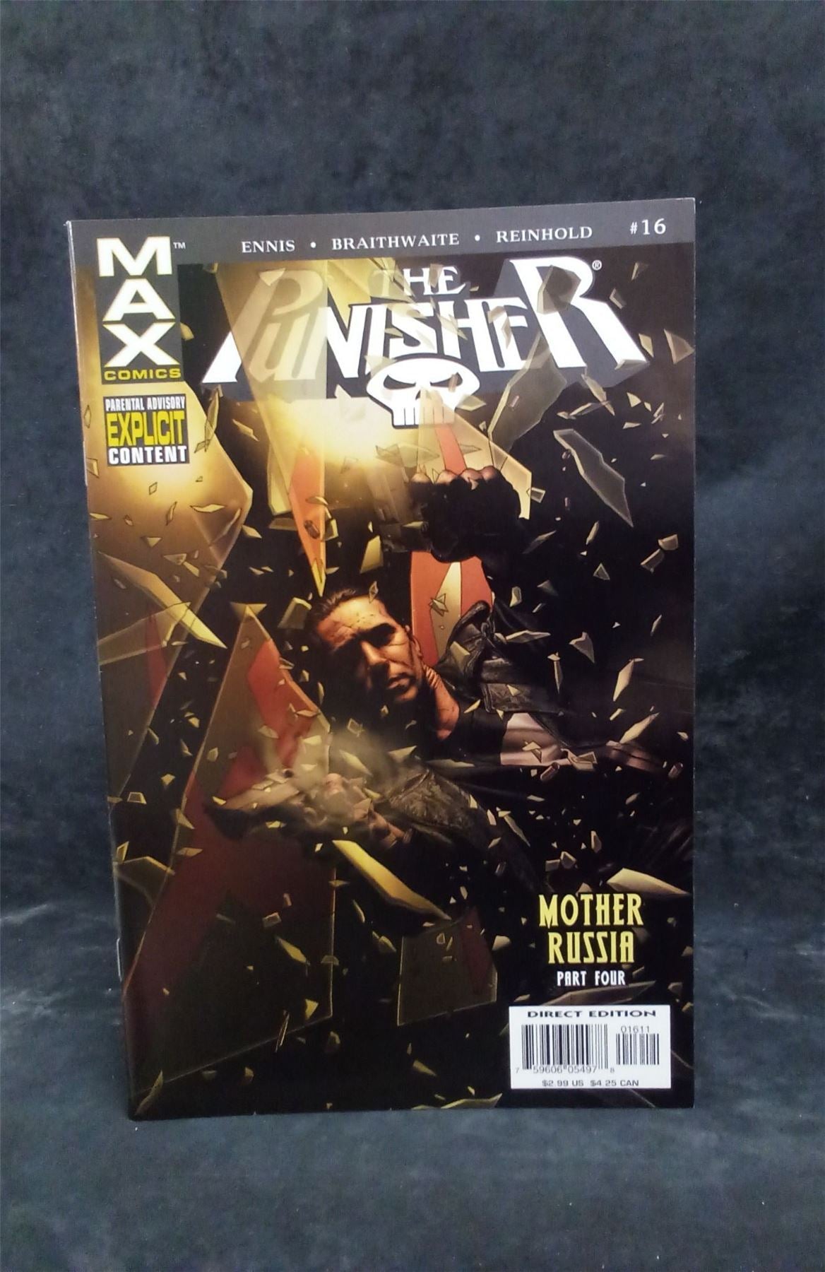 The Punisher #3 2007 MAX Comics max Comic Book
