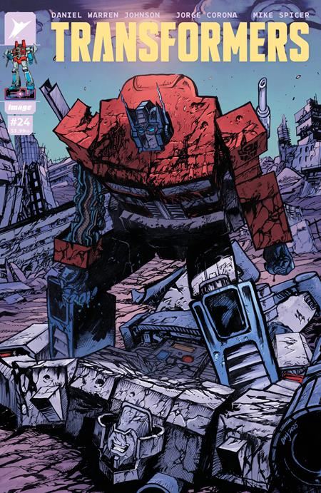 Transformers #24 Cvr A Daniel Warren Johnson & Mike Spicer Image Comics Comic Book