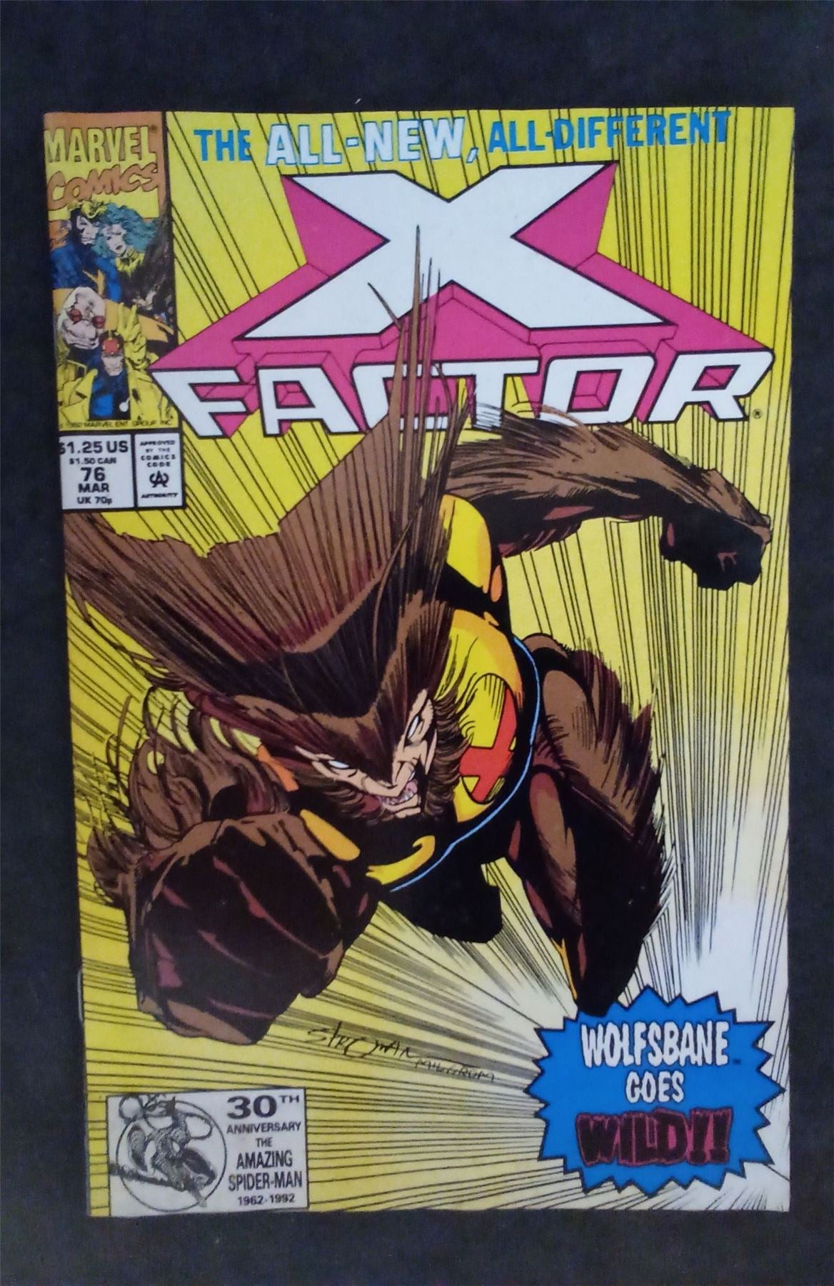 X-Factor #76 1992 marvel Comic Book