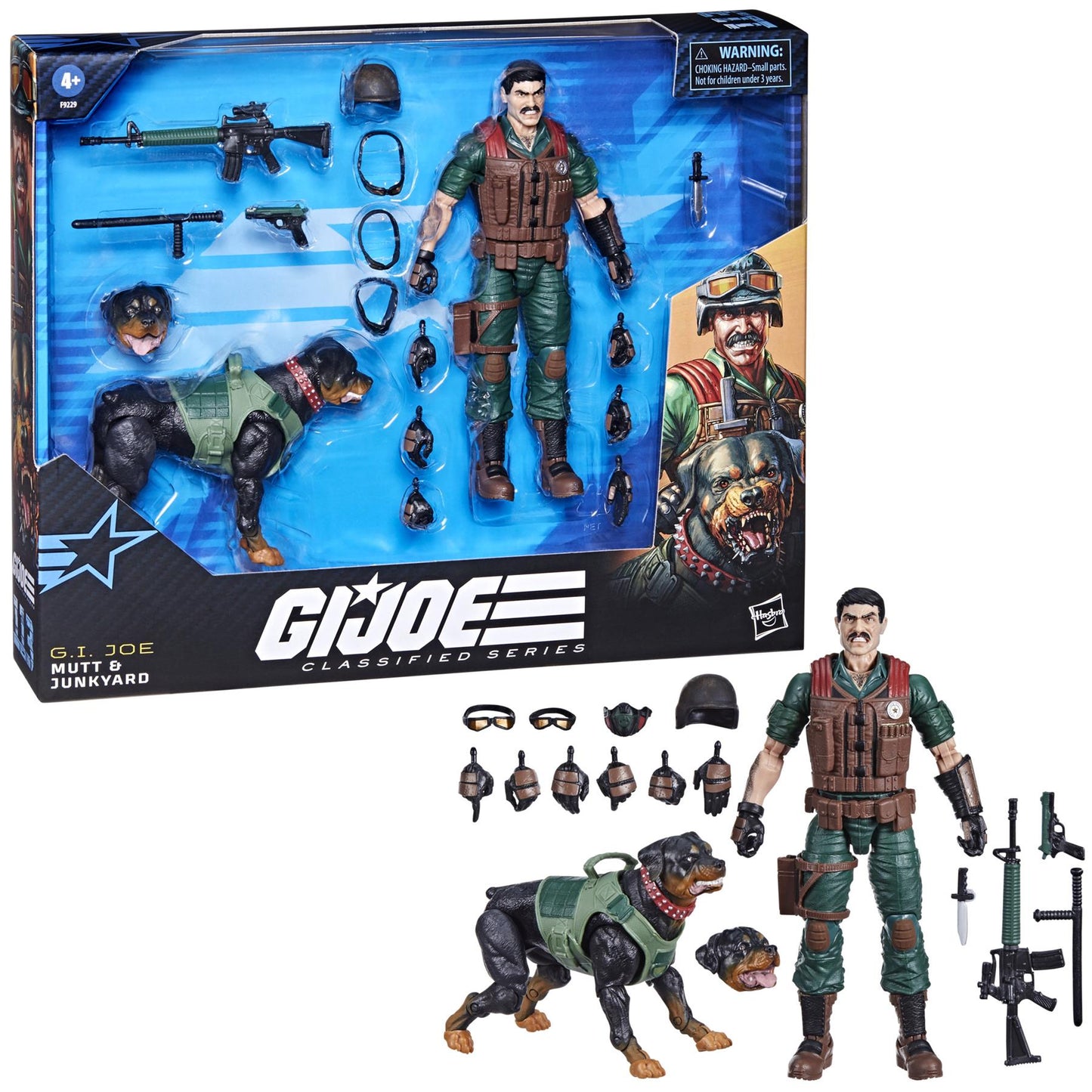 Gi Joe Classified Series 6in Mutt & Junkyard Dlx Af (net) (c
