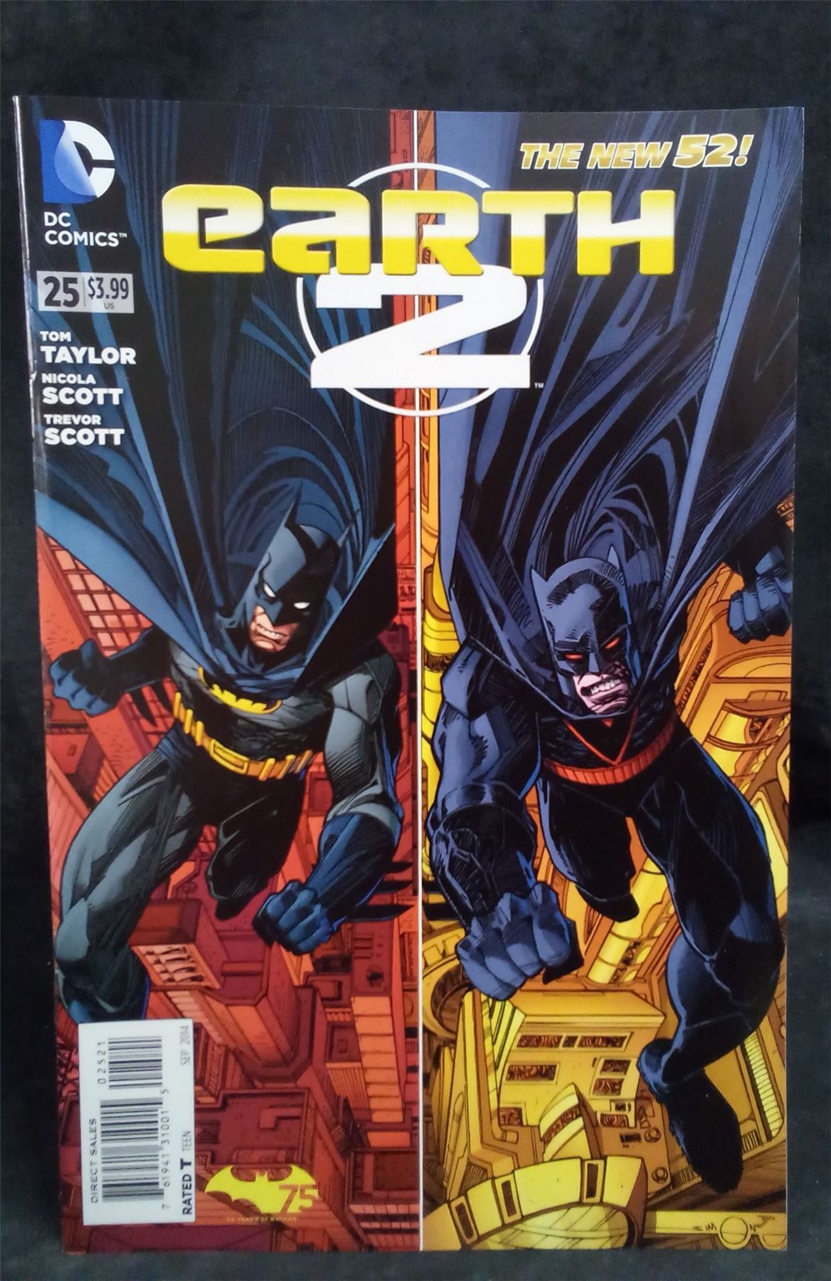Earth 2 #25 Variant Cover 2014 DC Comics Comic Book