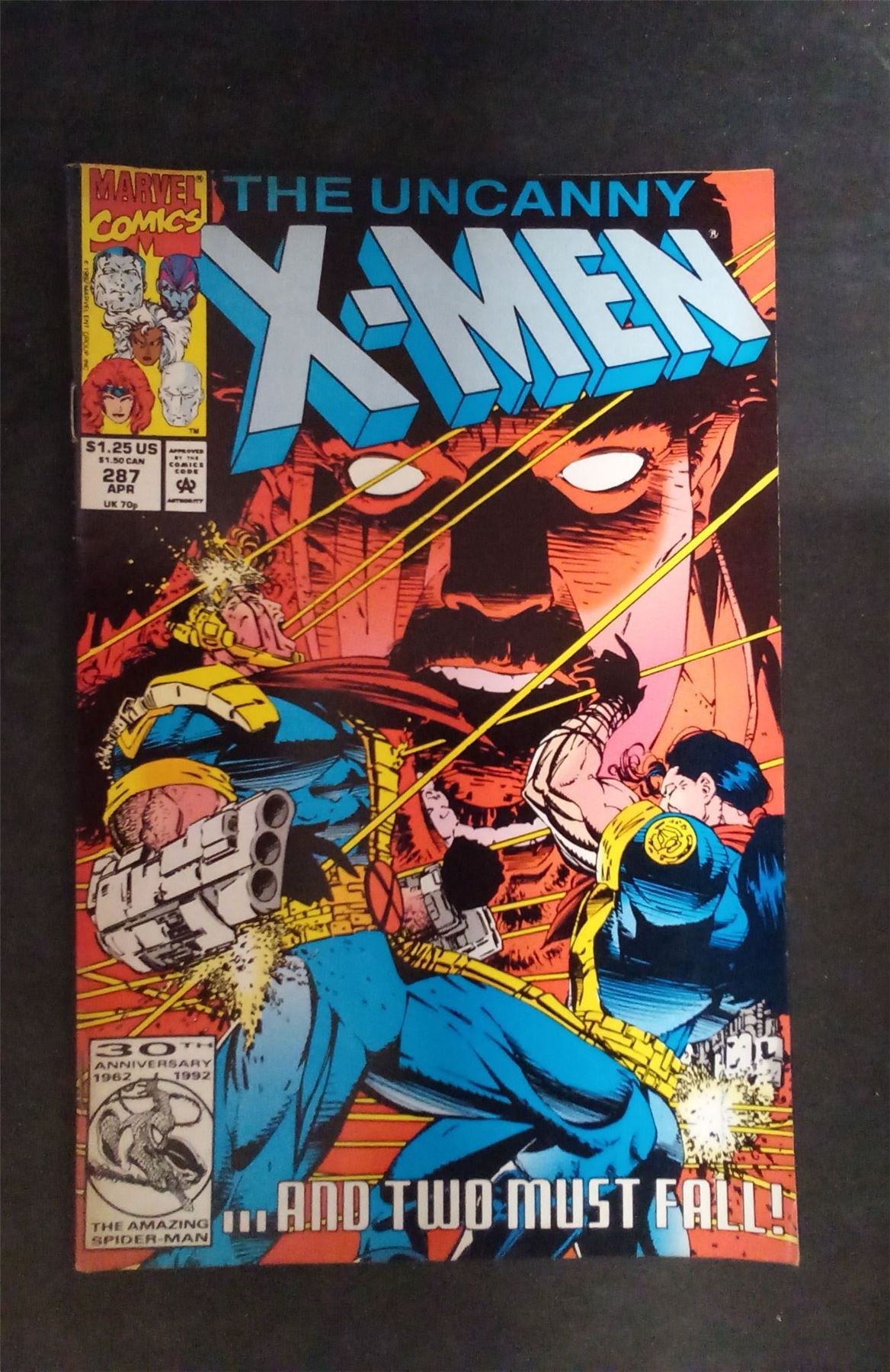 The Uncanny X-Men #287 1992 Marvel Comics Comic Book