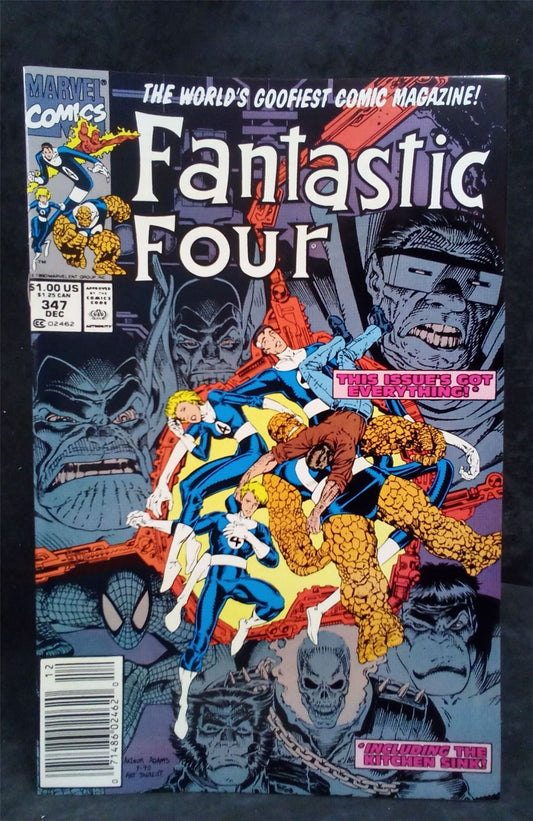 Fantastic Four #347 1990 Marvel Comics Comic Book