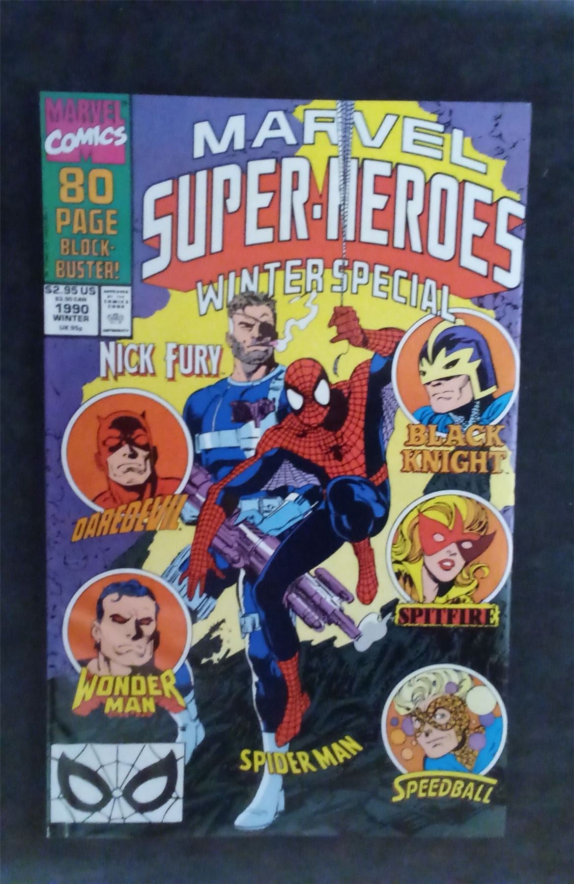 Marvel Super-Heroes #4 1990 marvel Comic Book