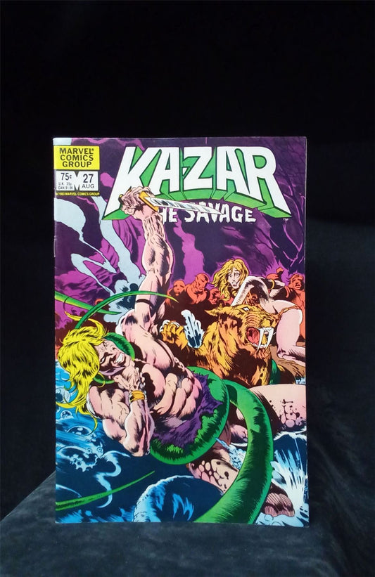 Ka-Zar the Savage #27 1983 Marvel Comics Comic Book