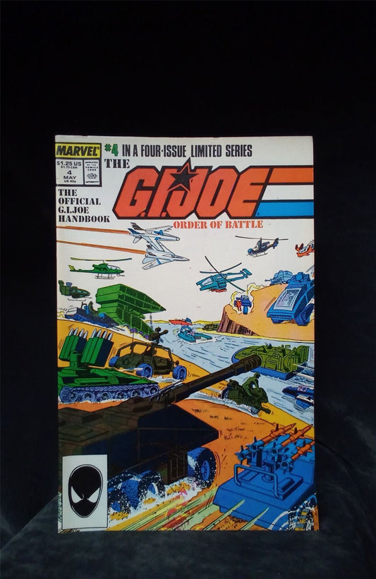 The G.I. Joe Order of Battle #4 1987 Marvel Comics Comic Book