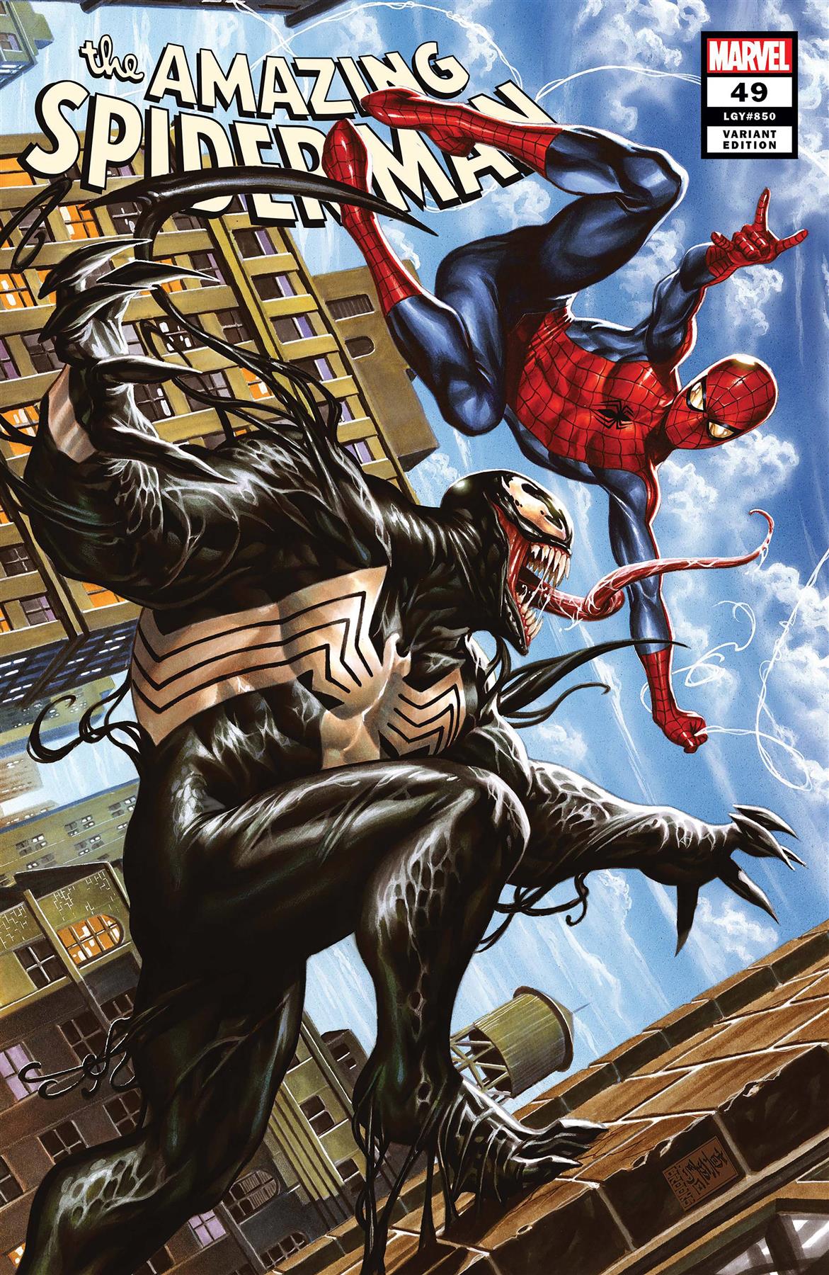 Amazing Spider-man #49 Brooks Var (Brooks Var) Marvel Comics Comic Book 2020