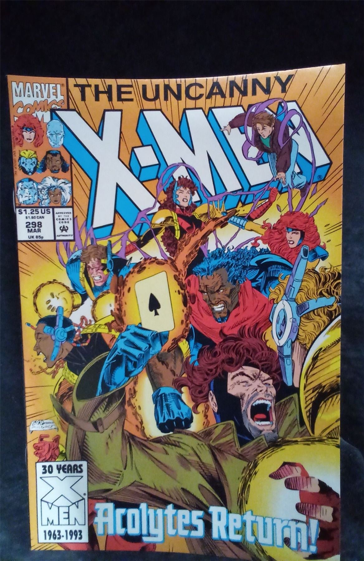 The Uncanny X-Men #298 1993 Marvel Comics Comic Book