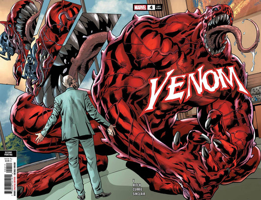 Venom #4 2nd Ptg Hitch Var Marvel Prh Comic Book