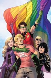 Tim Drake Robin #10 Cvr C Travis Moore Dc Pride Card Stock Var DC Comics Comic Book