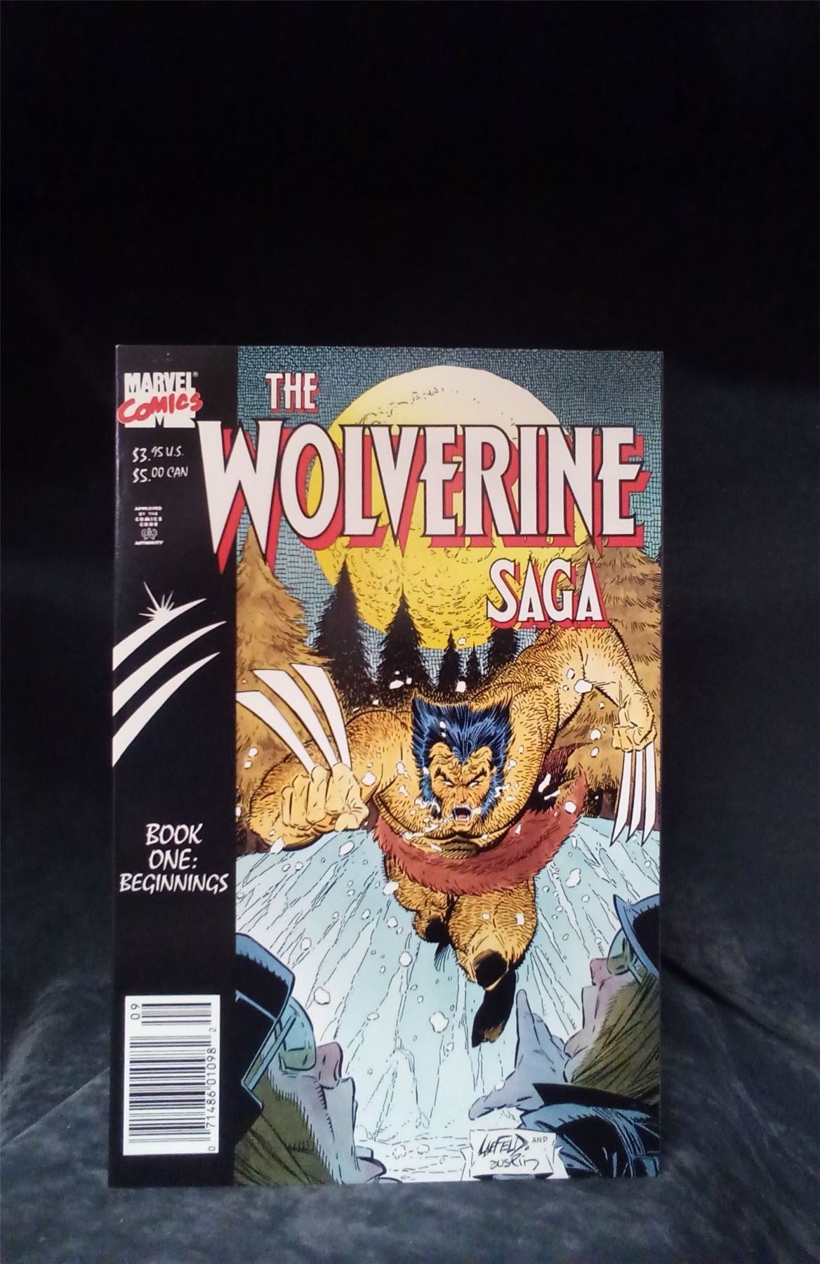 Wolverine Saga #1 1990 Marvel Comics Comic Book