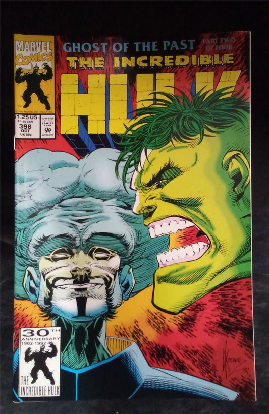 The Incredible Hulk #398 1992 Marvel Comic Book