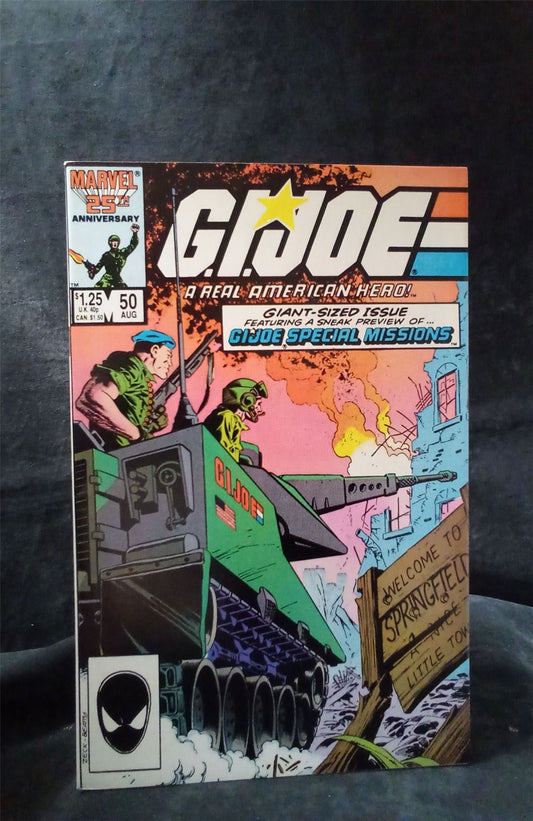 G.I. Joe: A Real American Hero #50 1986 Marvel Comics Comic Book