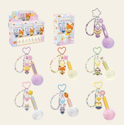 Blokees Zootopia Art Series 01 - Marshmallow Adventures Buildable Phone Strap Blind Box by Blokees