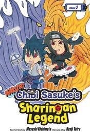 Naruto Chibi Sasuke Sharingan Legend Vol 2 Viz Media LLC 2017 GN