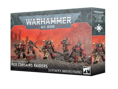 Warhammer 40k- Chaos Space Marines: Red Corsairs Raiders 43-113 by Games Workshop