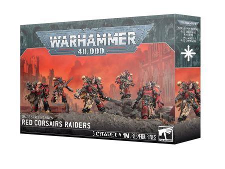 Warhammer 40k- Chaos Space Marines: Red Corsairs Raiders 43-113 by Games Workshop