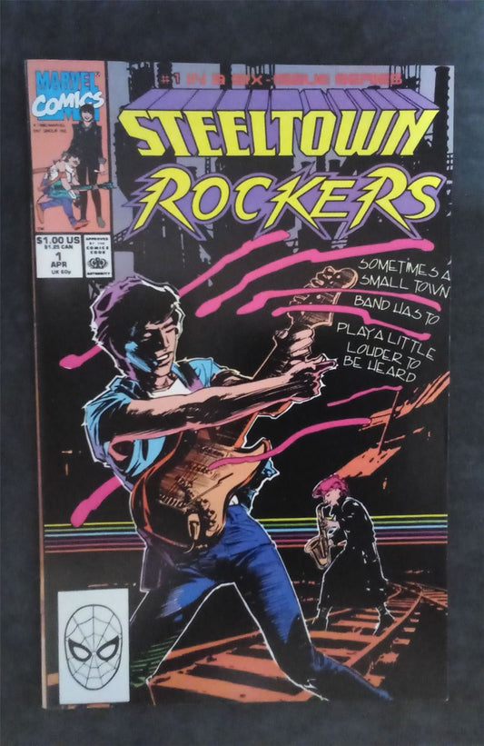 Steeltown Rockers #1 1990 marvel Comic Book