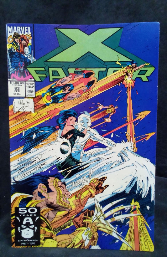 X Factor #63 1991 Marvel Comics Comic Book