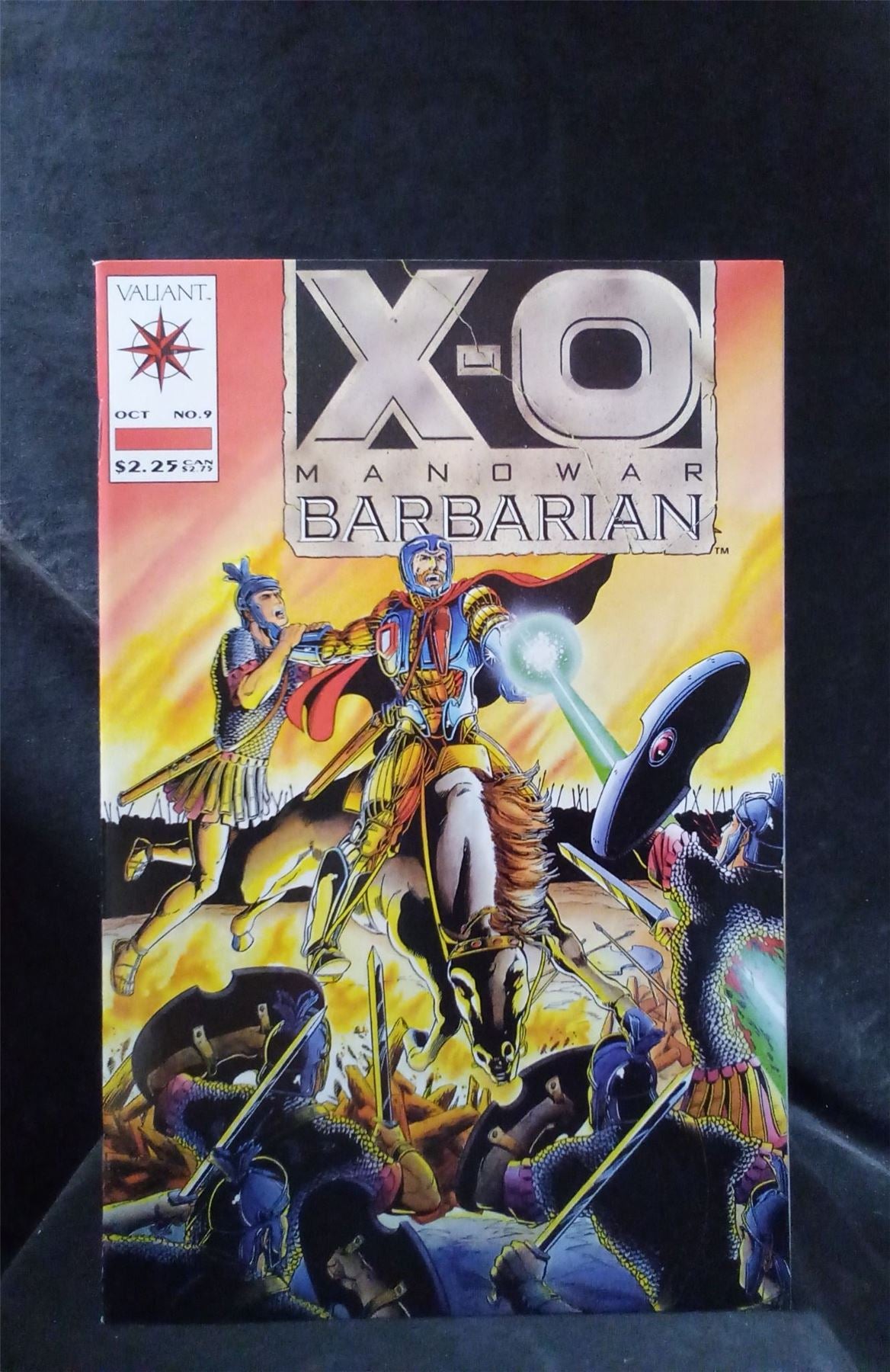 X-O Manowar #9 1992 valiant Comic Book