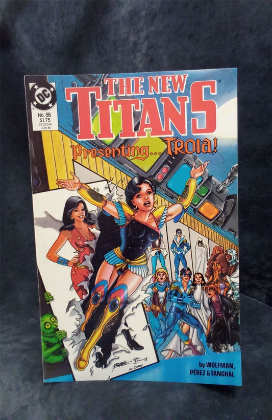 The New Titans #55 1989 DC Comics Comic Book