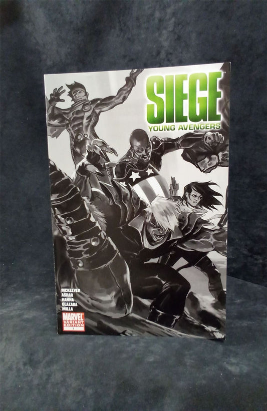 Siege: Young Avengers Variant Cover 2010 Marvel Comics Comic Book