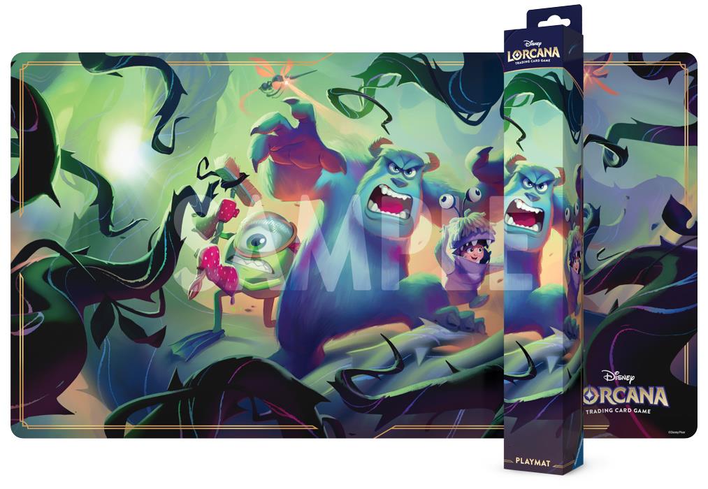 Disney Lorcana Attack of the Vine Playmat Monsters Inc TCG By Ravensburger