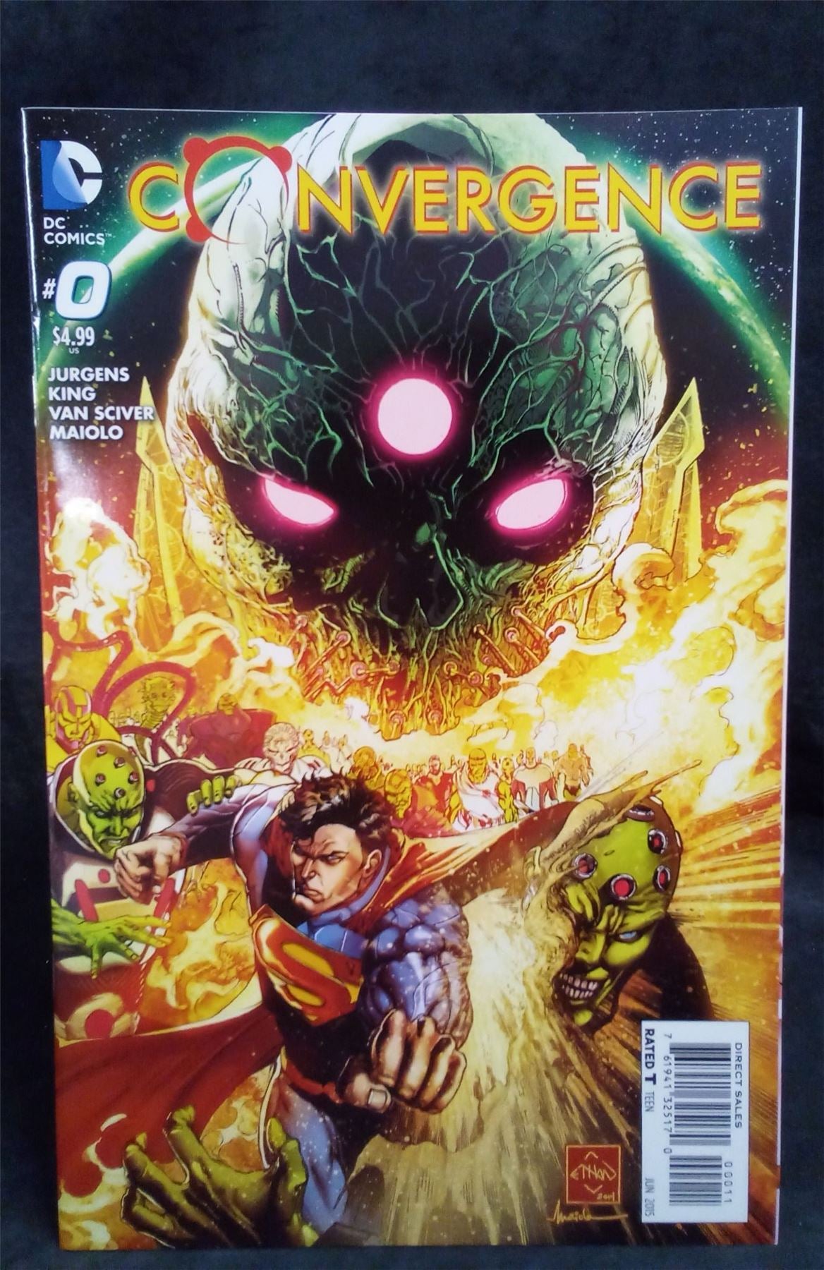 Convergence #0 2015 DC Comics Comic Book