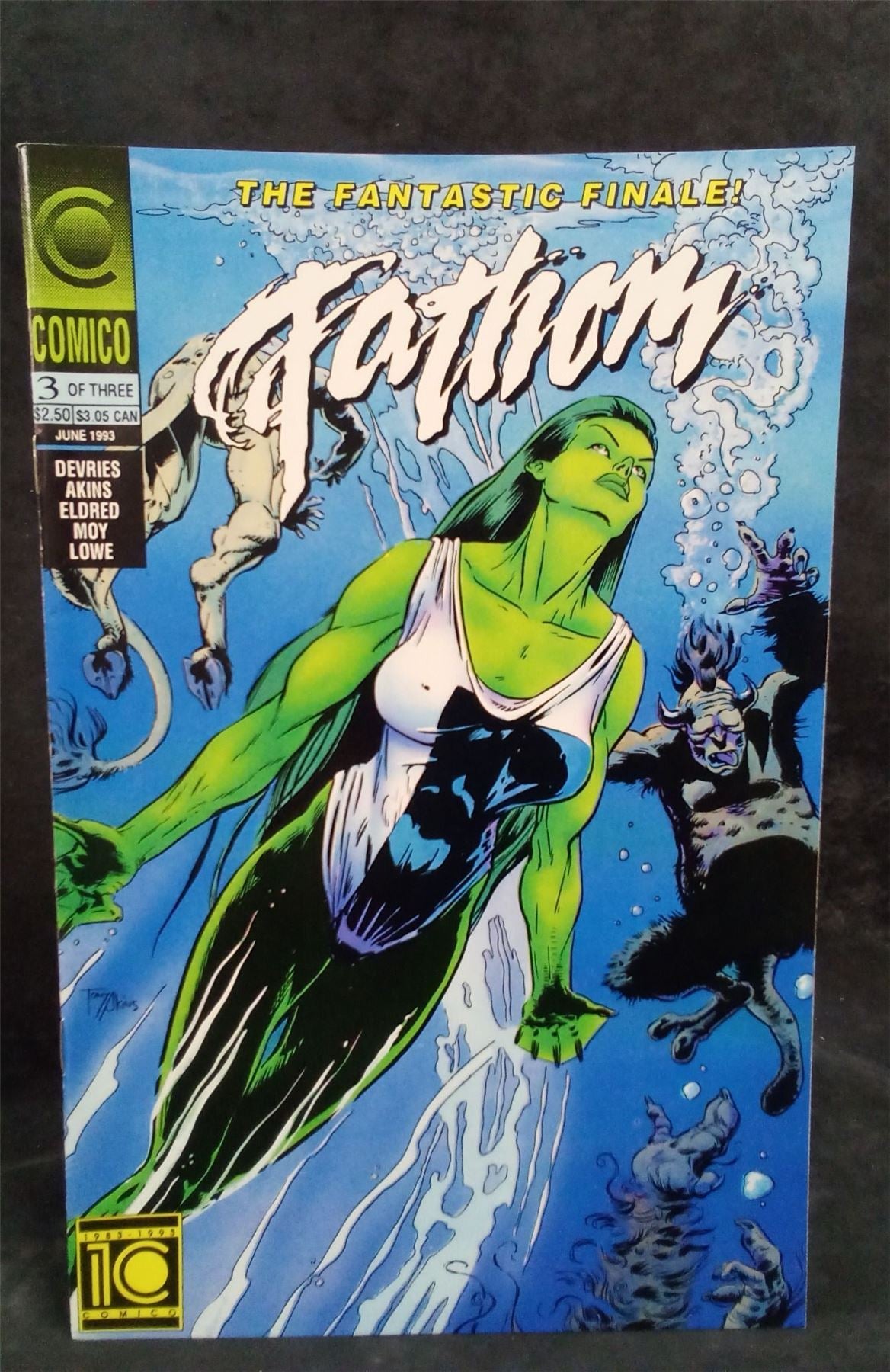 Fathom #3 1993 comico Comic Book