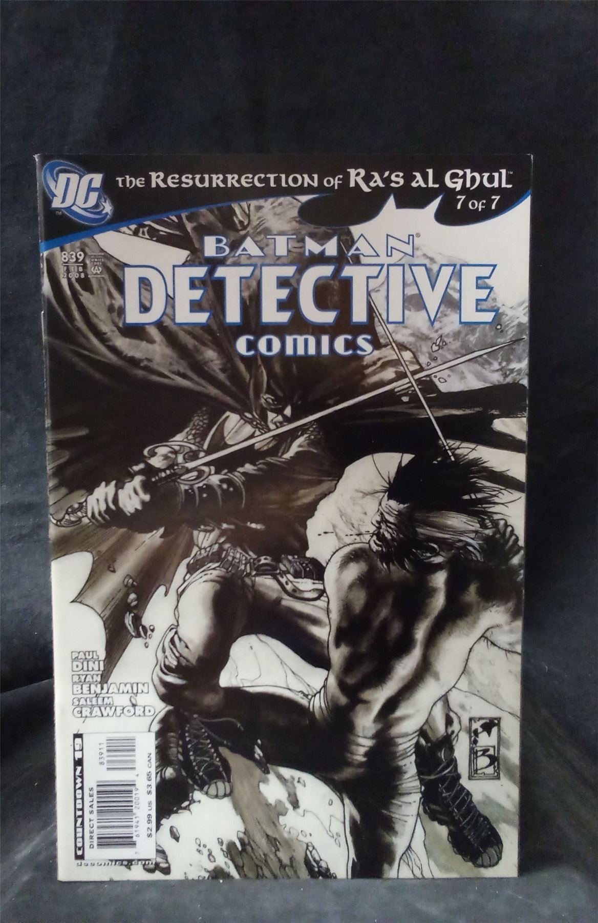 Detective Comics #839 2008 DC Comics Comic Book