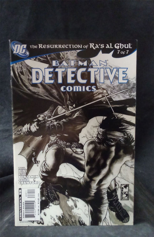 Detective Comics #839 2008 DC Comics Comic Book