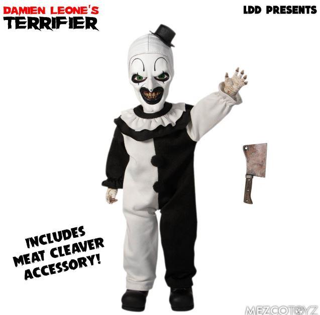 LDD Presents Terrifier: Art the Clown Doll Action Figure By Mezco Toyz