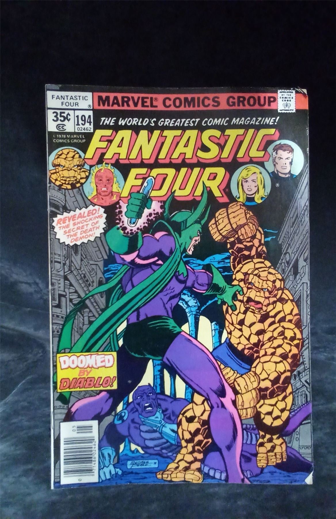 Fantastic Four #194 1978 marvel Comic Book