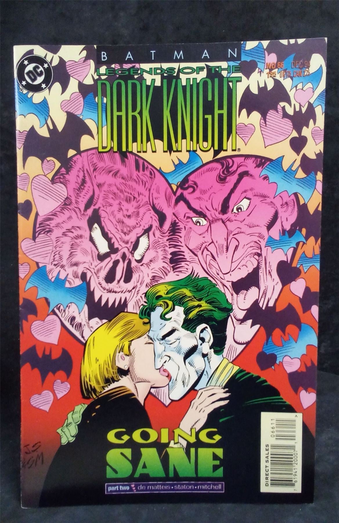 Batman: Legends of the Dark Knight #66 1994 DC Comics Comic Book
