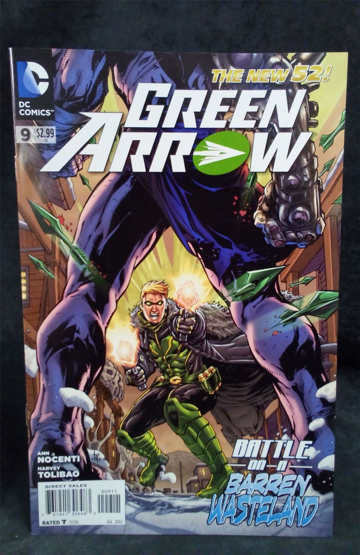 Green Arrow #9 Direct Edition 2012 DC Comics Comic Book
