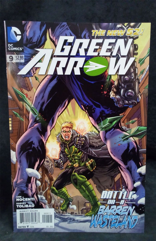 Green Arrow #9 Direct Edition 2012 DC Comics Comic Book