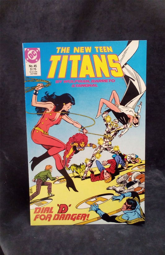 The New Teen Titans #45 1988 DC Comics Comic Book