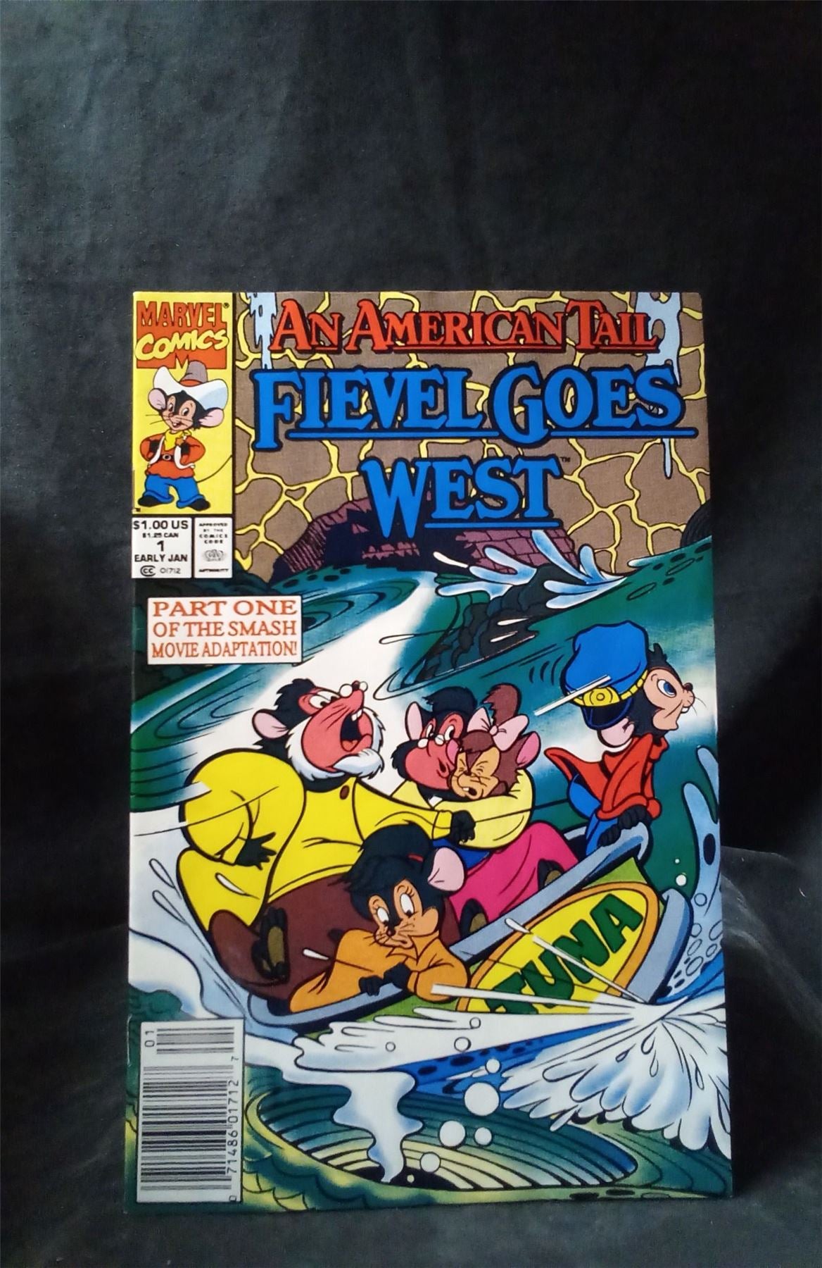 American Tail: Fievel Goes West #1 1992 Marvel Comics Comic Book