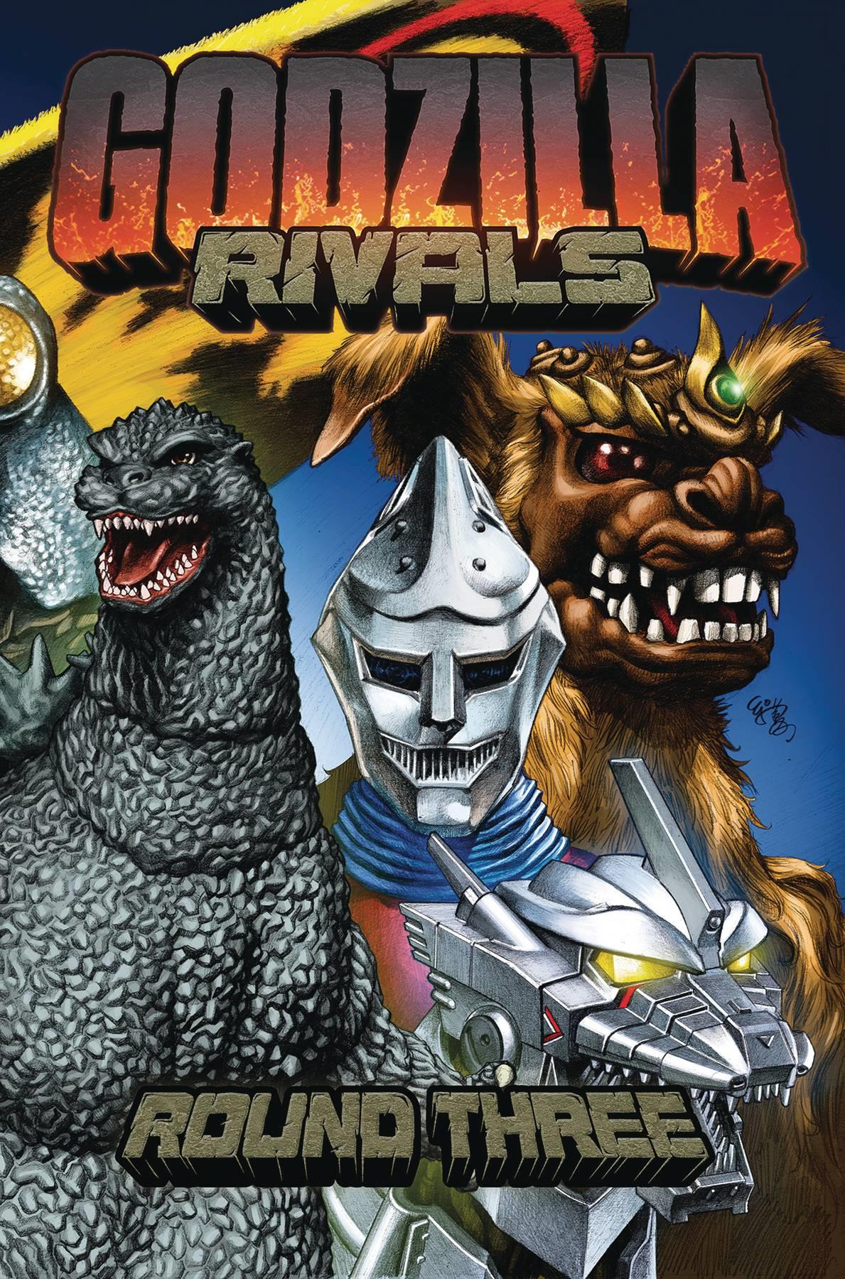 Godzilla Rivals Tp Vol 03 Round Three Idw Comic Book