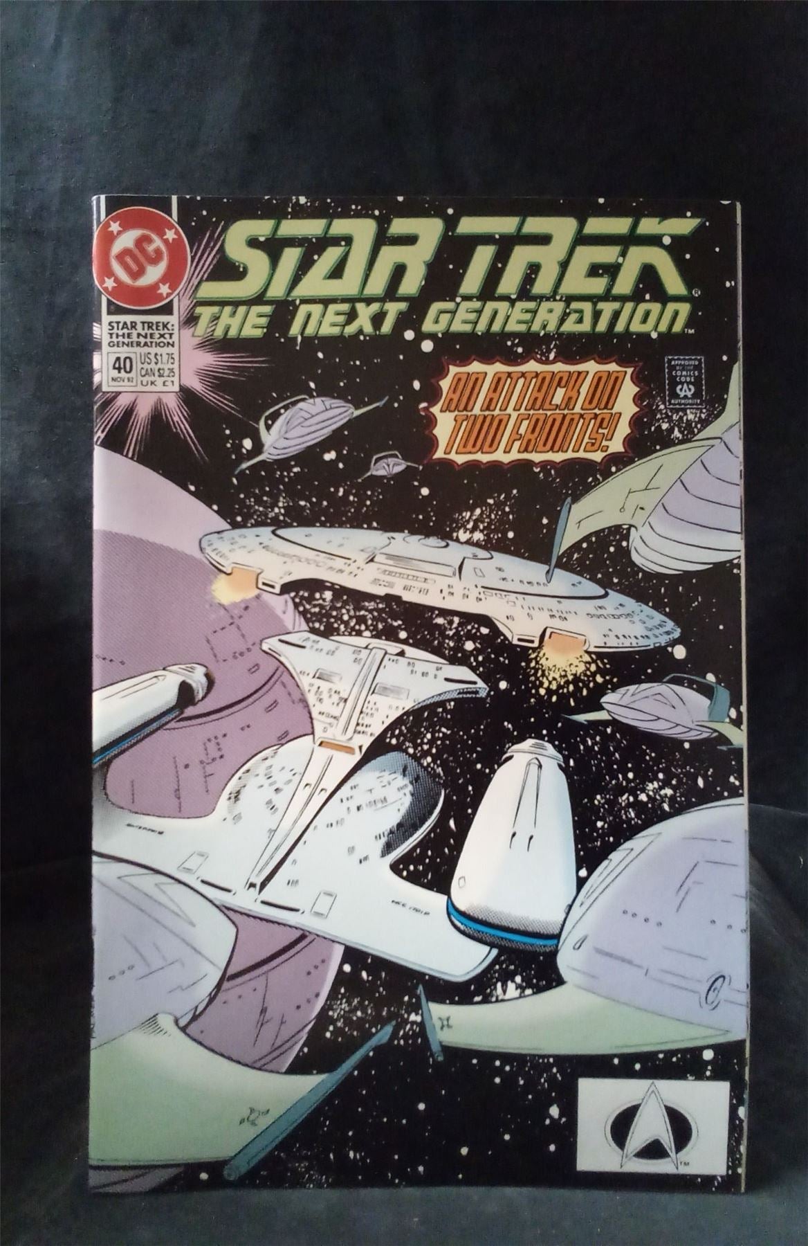 Star Trek: The Next Generation #40 (1992) DC Comics Comic Book
