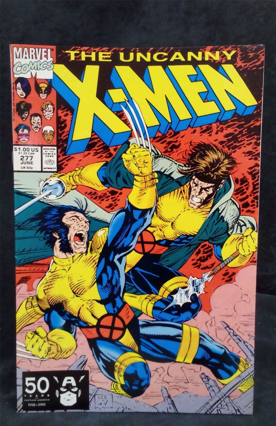 The Uncanny X Men #277 1991 Marvel Comics Comic Book