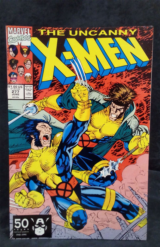 The Uncanny X Men #277 1991 Marvel Comics Comic Book