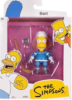 The Simpsons 5-Inch Hockey Bart Simpson Action Figure By Jakks Pacific