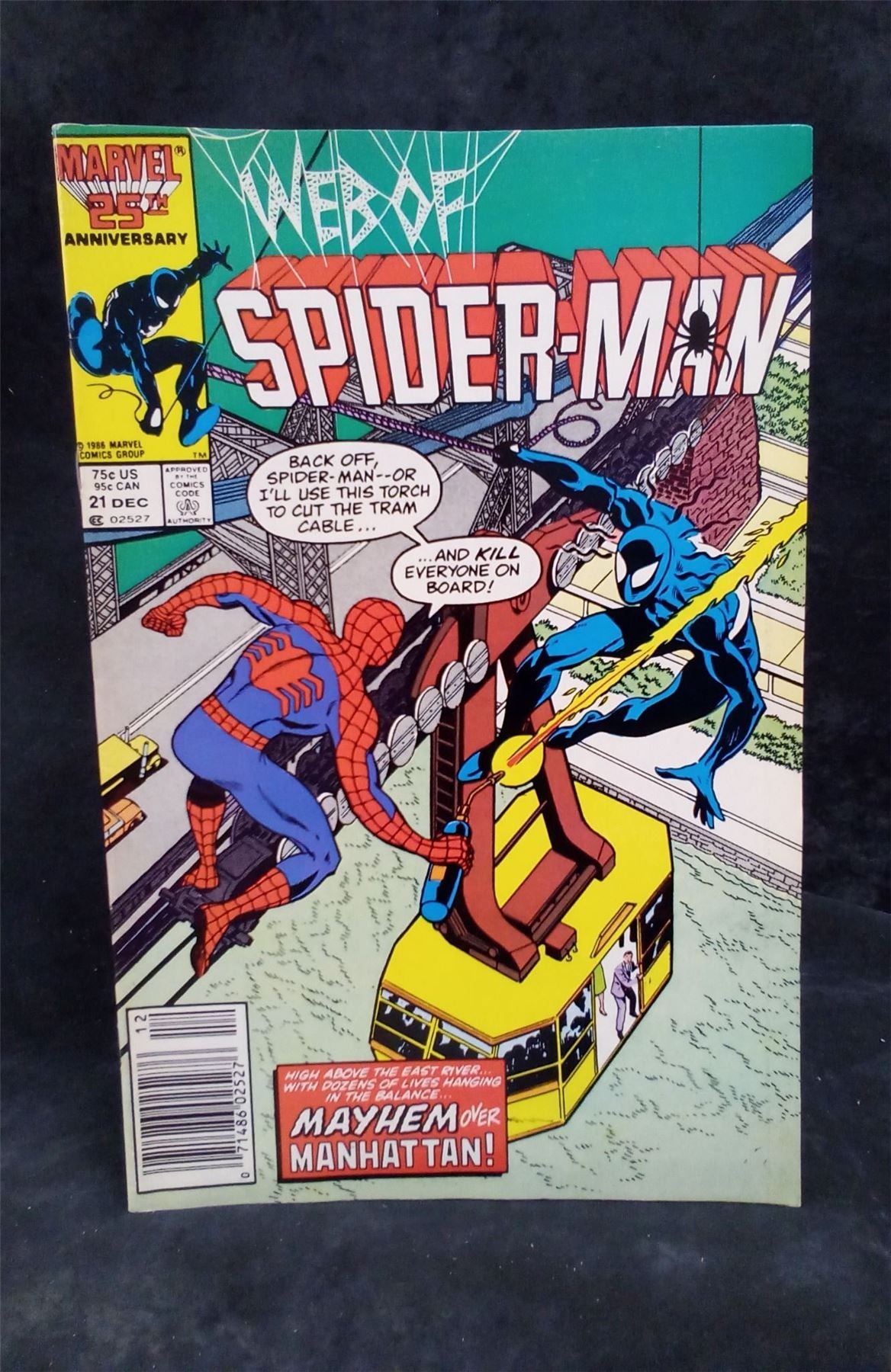 Web of Spider-Man #21 1986 Marvel Comics Comic Book