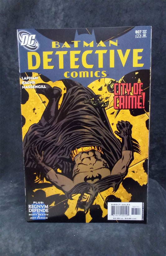 Detective Comics #807 2005 DC Comics Comic Book