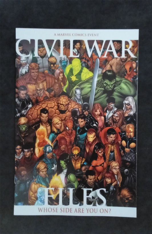 Civil War Files 2006 marvel Comic Book marvel Comic Book