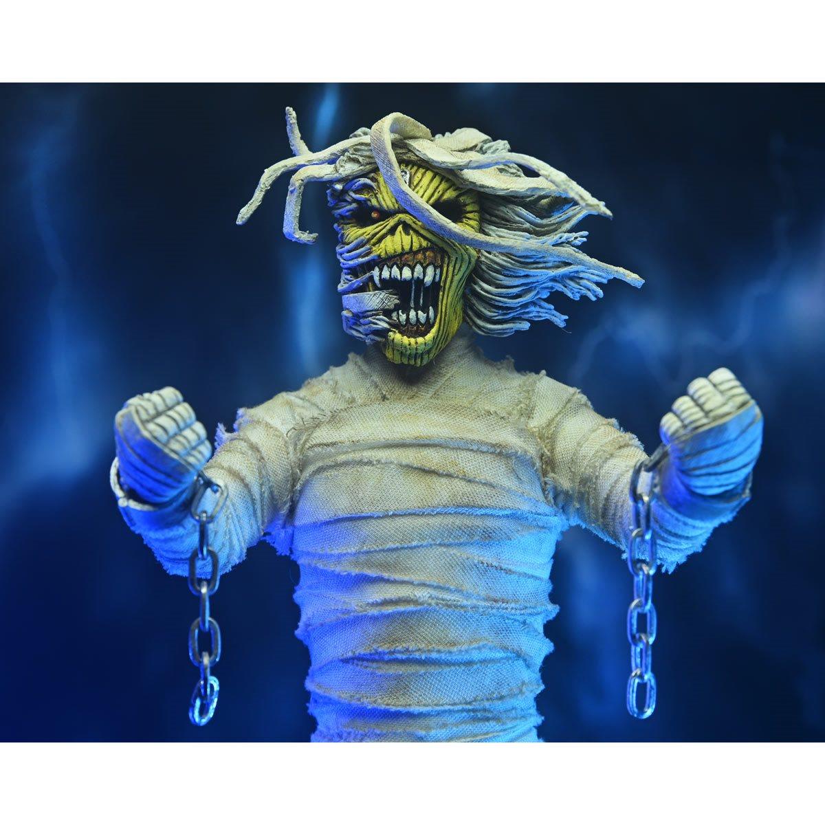 Iron Maiden Powerslave Mummy Eddie 8-Inch Clothed Action Figure By NECA